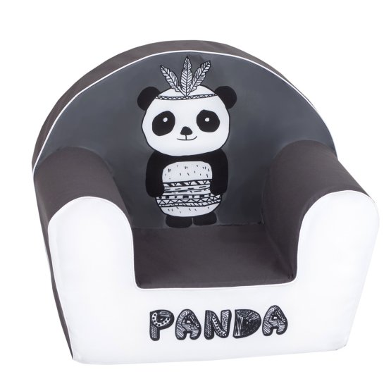 Fauteuil enfant Panda avec le bandeau
