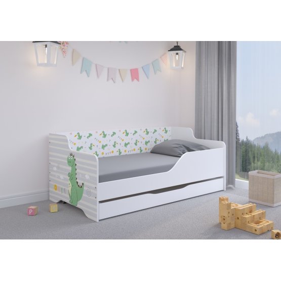 Lit banquette enfant LILU 160 x 80 cm - Dino