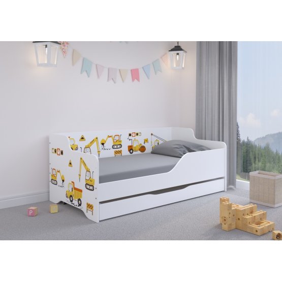 Lit banquette enfant LILU 160 x 80 cm - Chantier