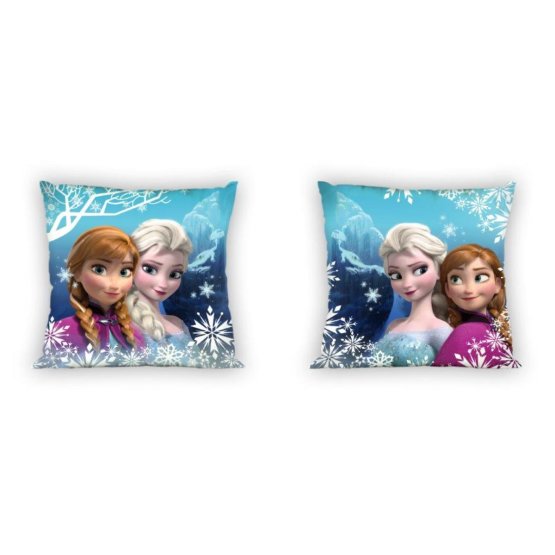Housse de coussin 40x40 Frozen - Elsa et Anna