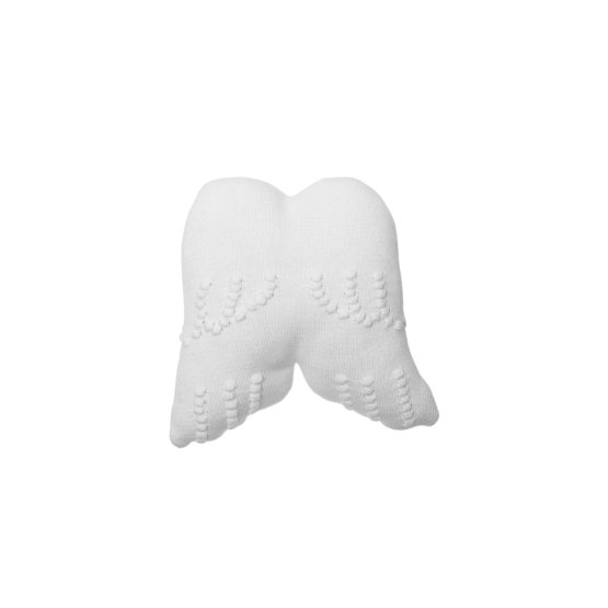 Coussin décoratif tricoté - Angel Wings