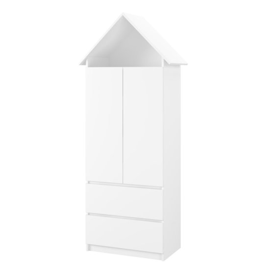 Armoire Cabane Sofie - blanche