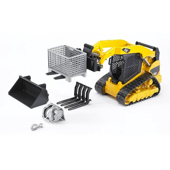 Accessoires Bruder - fourche, treuil et palette