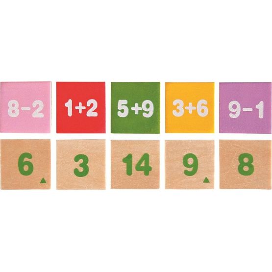 Addition et soustraction sur des plaquettes