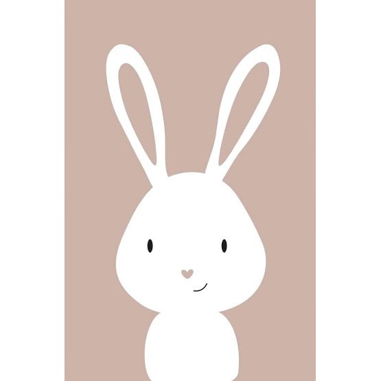 Affiche - Lapin Boho