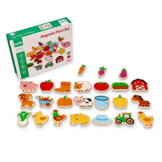 Aimants ferme 24 pcs.