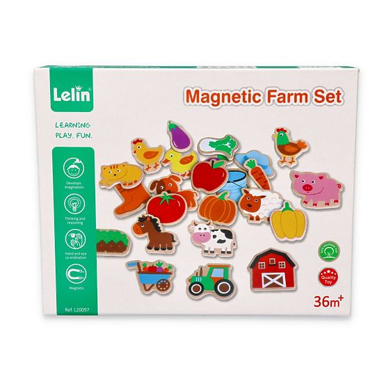 Aimants ferme 24 pcs.