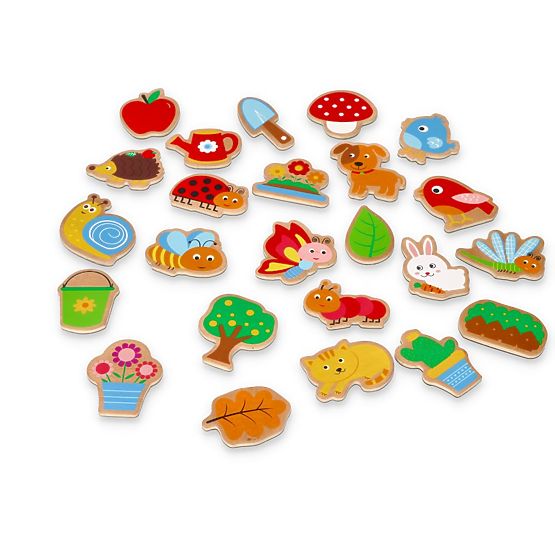 Aimants jardin 24 pcs