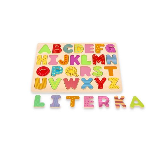 Alphabet puzzle en bois - lettres majuscules