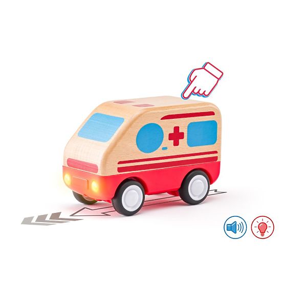 Ambulance avec son et lumières