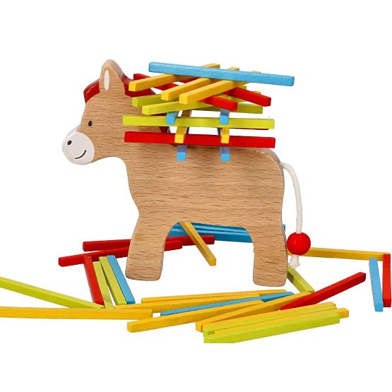 Âne avec charge