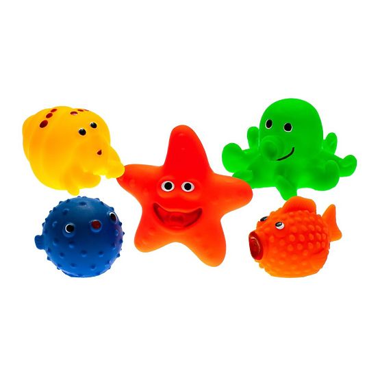 Animaux marins pour le bain 5 pcs