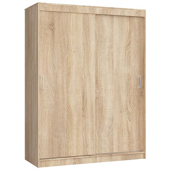 ARMOIRE COULISSANTE 150 cm CLP MONO CHÊNE SONOMA