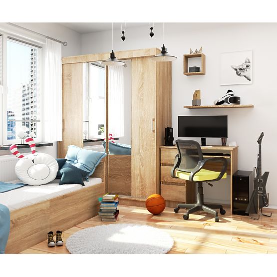 ARMOIRE COULISSANTE 150cm CLP SONOMA