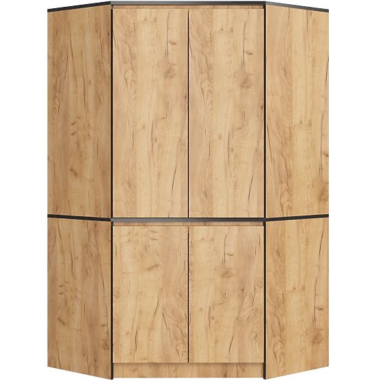 ARMOIRE D'ANGLE S100 4D CLP CHÊNE CRAFT