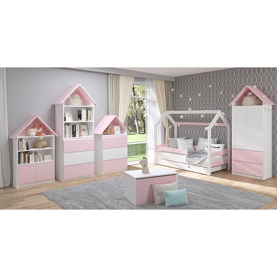 Armoire de maison Sofia - rose