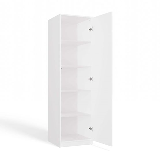 Armoire Malwa SD-50 avec Miroir BLANCHE