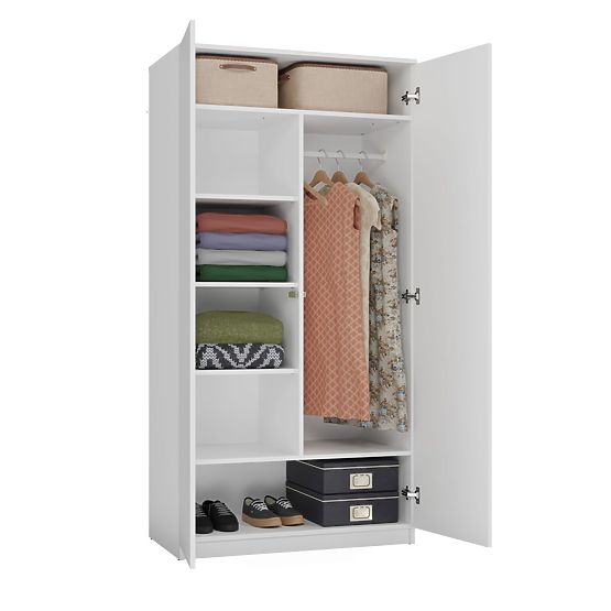 Armoire Malwa SD-90 BLANCHE