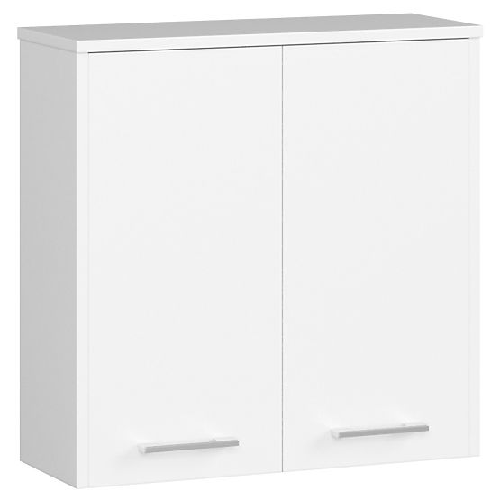 ARMOIRE MURALE LARGEUR 60 cm FIN 2D BLANCHE