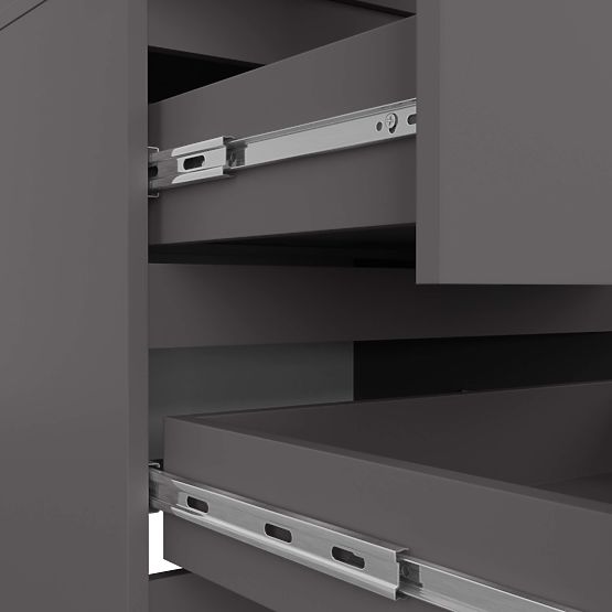 ARMOIRE STAR S60 2D 2SZ PK GRIS GRAPHITE