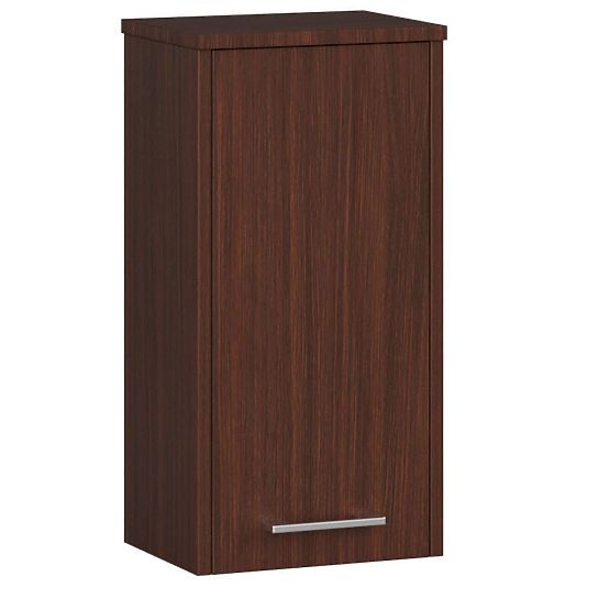 ARMOIRE SUSPENDUE SALLE DE BAIN FIN W30 1D WENGE