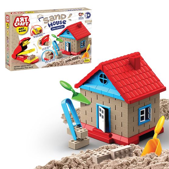 ART CRAFT Construisez votre maison en sable cinétique