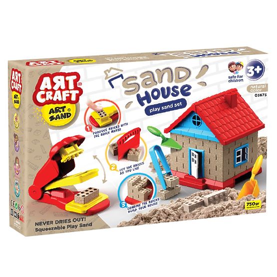 ART CRAFT Construisez votre maison en sable cinétique
