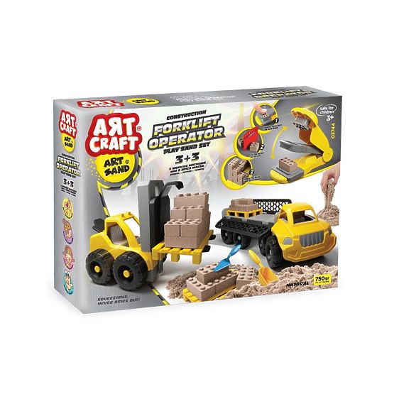ART CRAFT Ensemble de sable cinétique - Créez, construisez, démontez