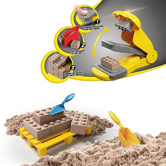 ART CRAFT Ensemble de sable cinétique - Créez, construisez, démontez