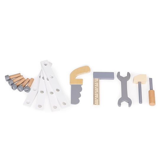Atelier en bois avec outils