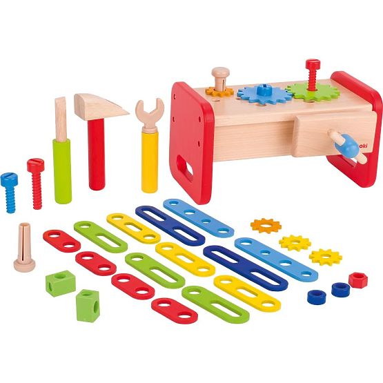Atelier coloré Goki avec blocs