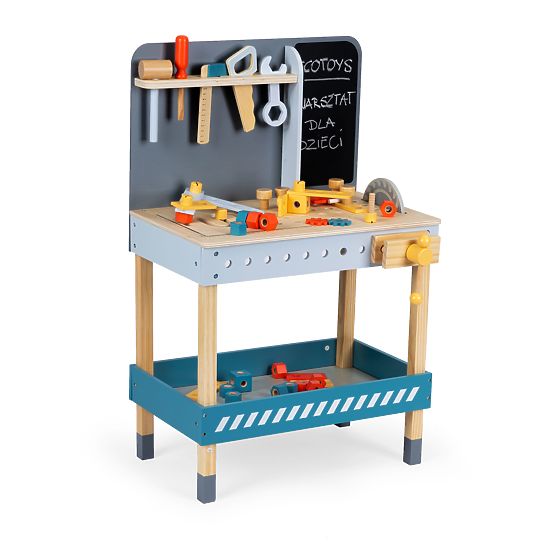 Atelier en bois avec outils - 47 pcs ECOTOYS
