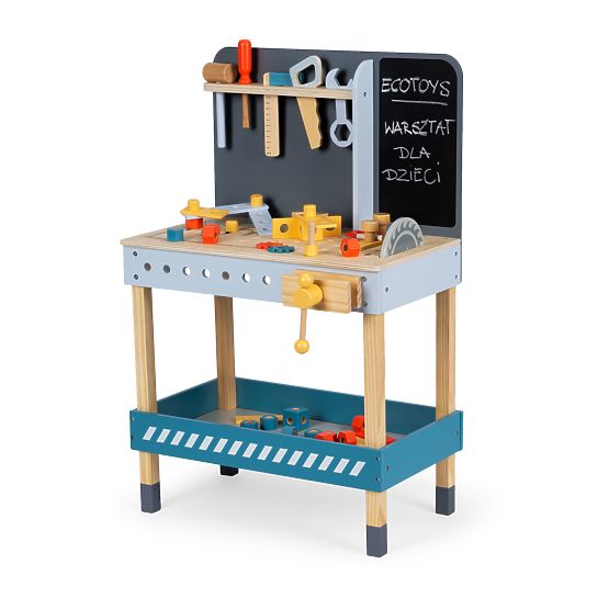 Atelier en bois avec outils - 47 pcs ECOTOYS
