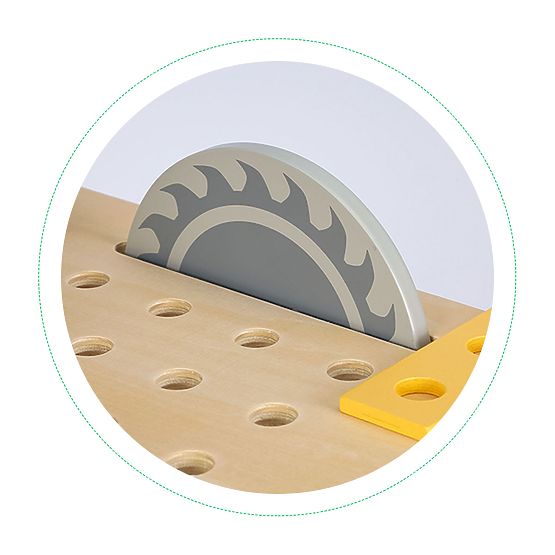 Atelier en bois avec outils - 47 pcs ECOTOYS