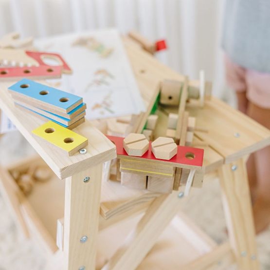 Atelier en bois pour bricoleurs et kits 2 en 1