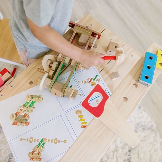 Atelier en bois pour bricoleurs et kits 2 en 1