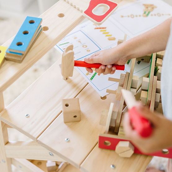 Atelier en bois pour bricoleurs et kits 2 en 1