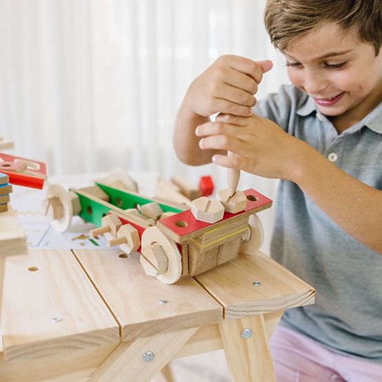 Atelier en bois pour bricoleurs et kits 2 en 1