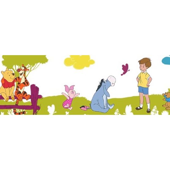 Auto-adhésif bordare Ours en peluche Winnie l’ourson