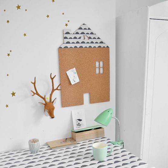 Auto-adhésif bulletin board DEKORNIK - Blanc maison