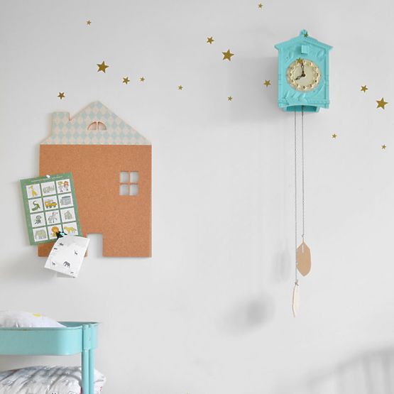 Auto-adhésif bulletin board DEKORNIK - Bleu maison