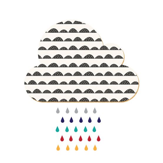 Auto-adhésif bulletin board DEKORNIK - Obláček