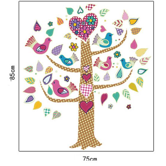 Autocollant lumineuse arbre