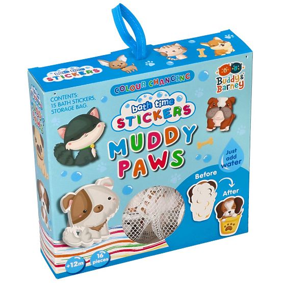 Autocollants de bain avec animaux changeant de couleur