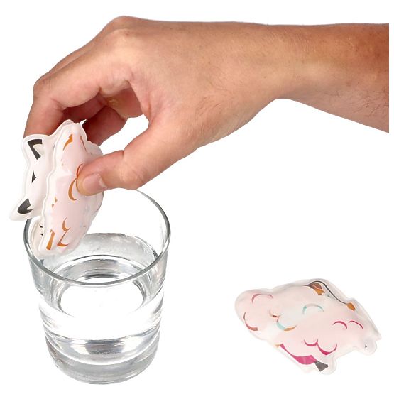 Autocollants de bain avec animaux changeant de couleur