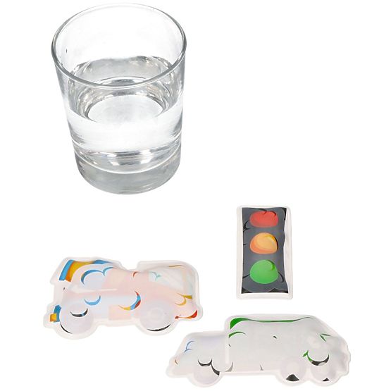 Autocollants de bain changeant de couleur Camions
