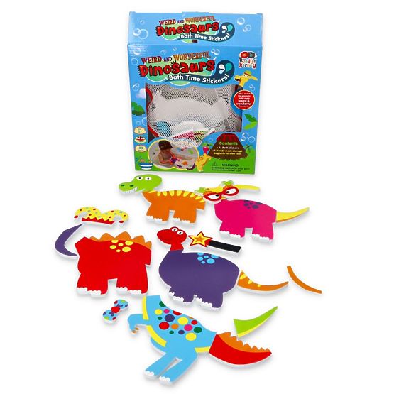 Autocollants de bain Dinosaures fous