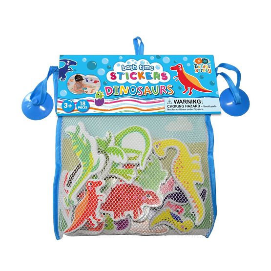 Autocollants de bain dinosaures
