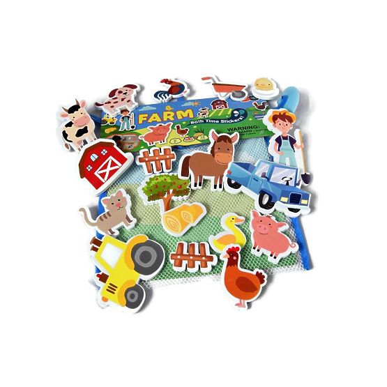 Autocollants de bain ferme