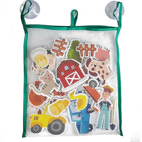 Autocollants de bain ferme